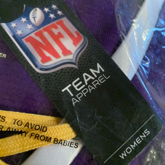 NFL Minnesota Vikings woman’s Jersey ( Extra large) sexy laced up New with tags - Picture 6 of 9